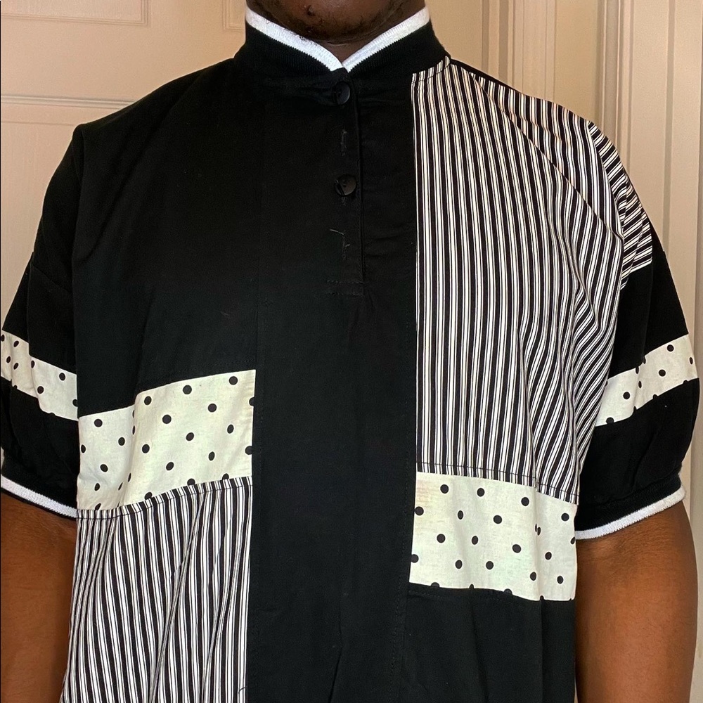 Vintage San Francisco Sport Dots & Stripes Shirt